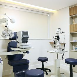 Recepção e conforto para pacientes