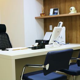 Infraestrutura moderna de oftalmologia